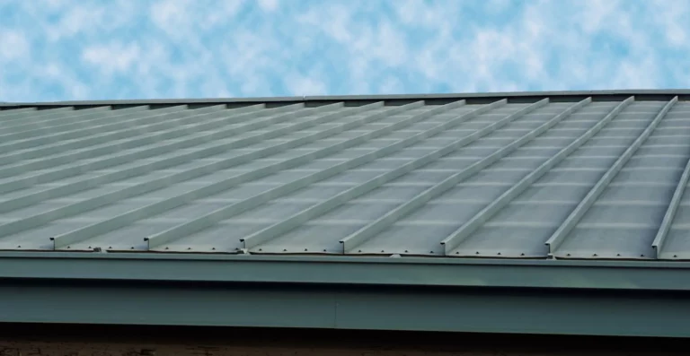 photo of metal roofing