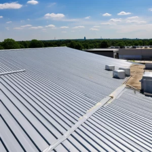 commercial metal roofing replacement