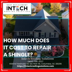 How much does it cost to repair a shingle?
