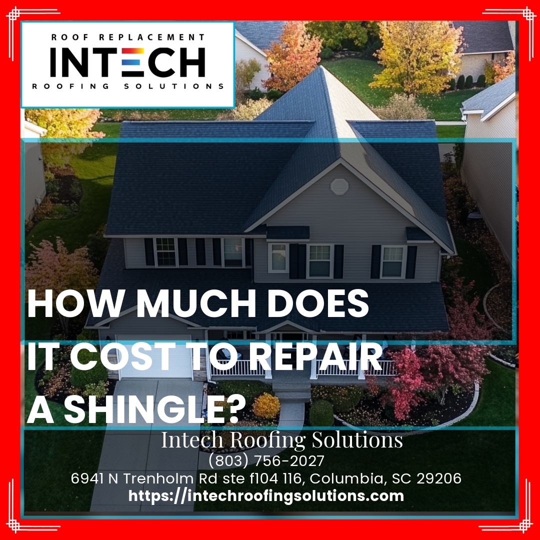 How much does it cost to repair a shingle?