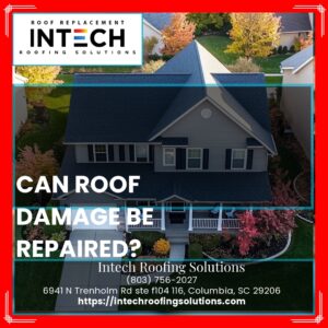 Can roof damage be repaired?