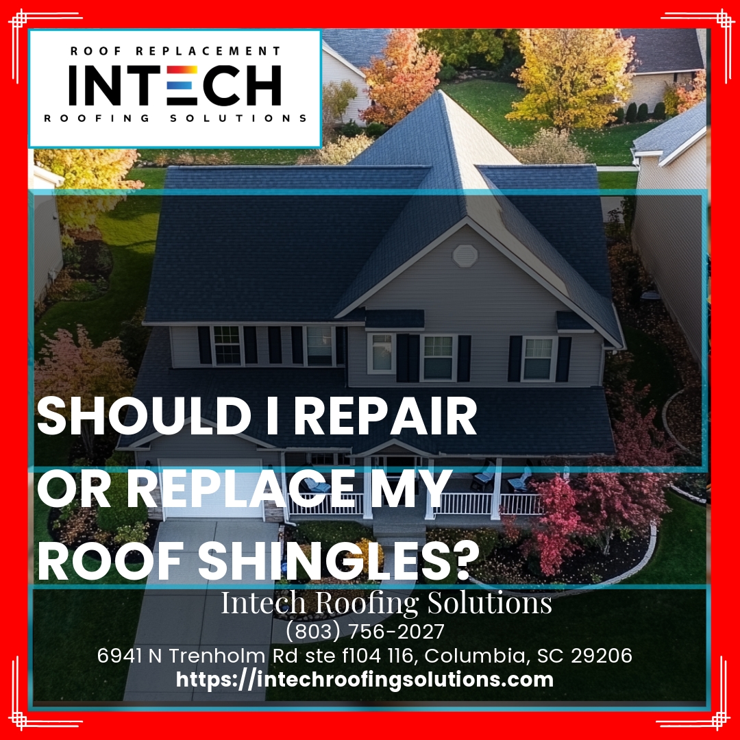 Should I repair or replace my roof shingles?