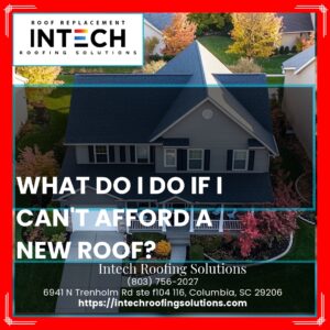 What do I do if I can't afford a new roof?